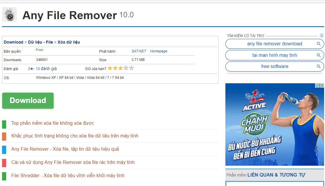 Phần mềm Any File Remover