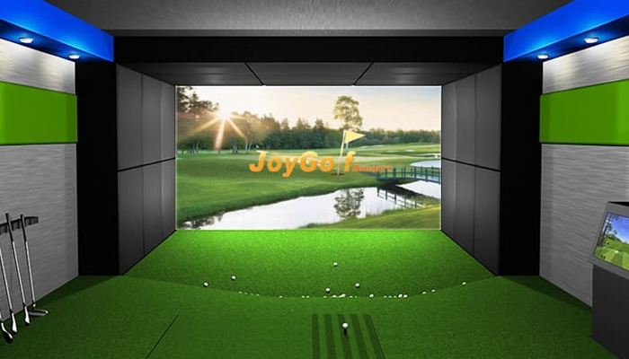 Gải pháp tập golf trong nhà – Joy Golf Smart
