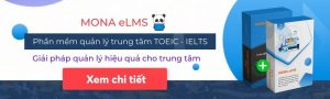 Phần mềm quản lý trung tâm toeic