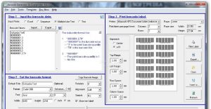 Barcode generator Overprint