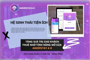 App quản lý nhà trọ Amorstay