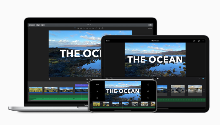 Apple iMovie - Phần mềm tạo video miễn phí hỗ trợ đa nền tảng
