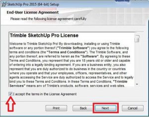 Xác nhận tiếp tục tải Sketchup 2015 Pro