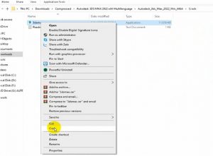 Tiến hành crack bản quyền 3DS Max 2022