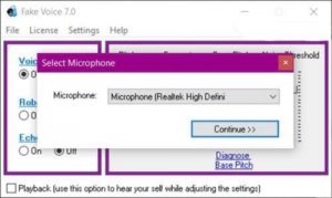 cách dùng phần mềm giả giọng
