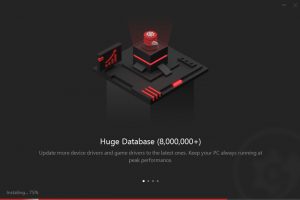 chờ cài đặt công cụ driver booster 9