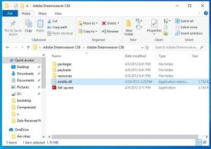 crack dreamweaver đơn giản