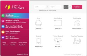 giao diện phần mềm designer