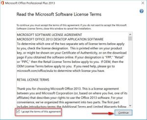 đồng ý điều khoản công cụ văn phòng