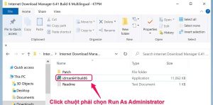 run as administrator