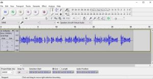 thu âm audio trực tiếp