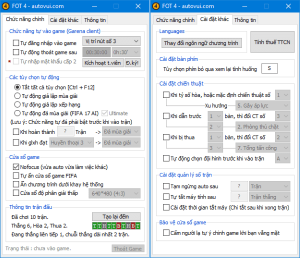 phần mềm auto fo4 cho fifa online