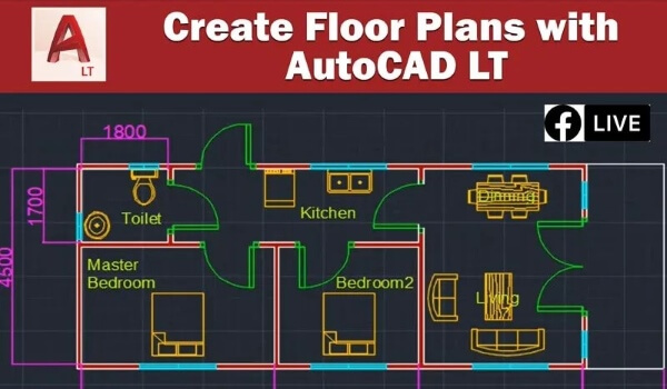 create floor plans autocad